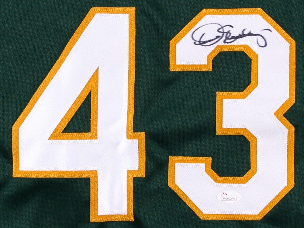 Dennis Eckersley Signed Oakland Athletics Jersey (JSA COA) 1992 MVP & Cy Young