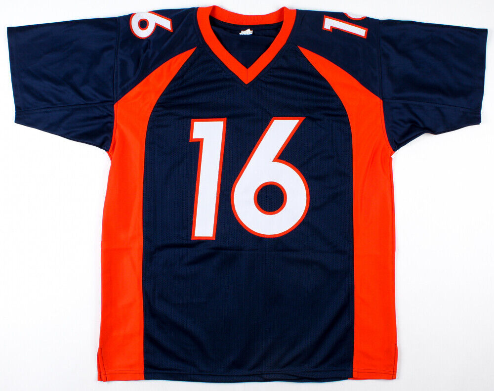 Jake Plummer Signed Denver Broncos Jersey (Beckett COA)2005 Pro Bowl Quarterback