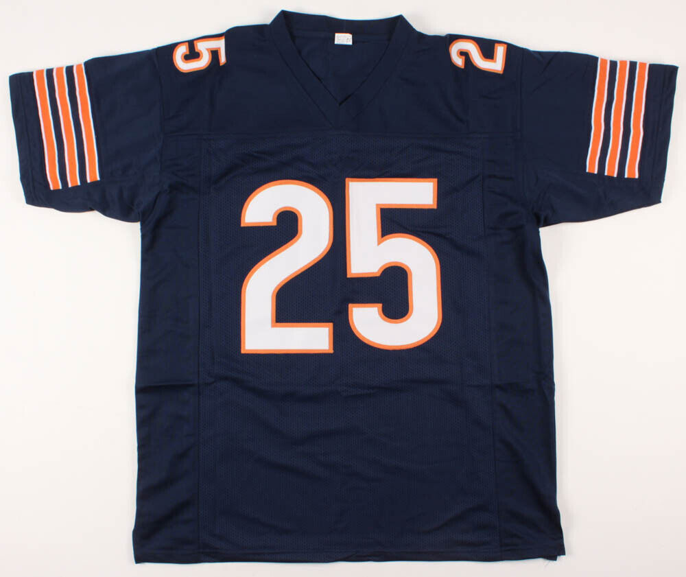 Mike Davis Signed Bears Jersey (Beckett COA) Chicago's 2019 Feature Back