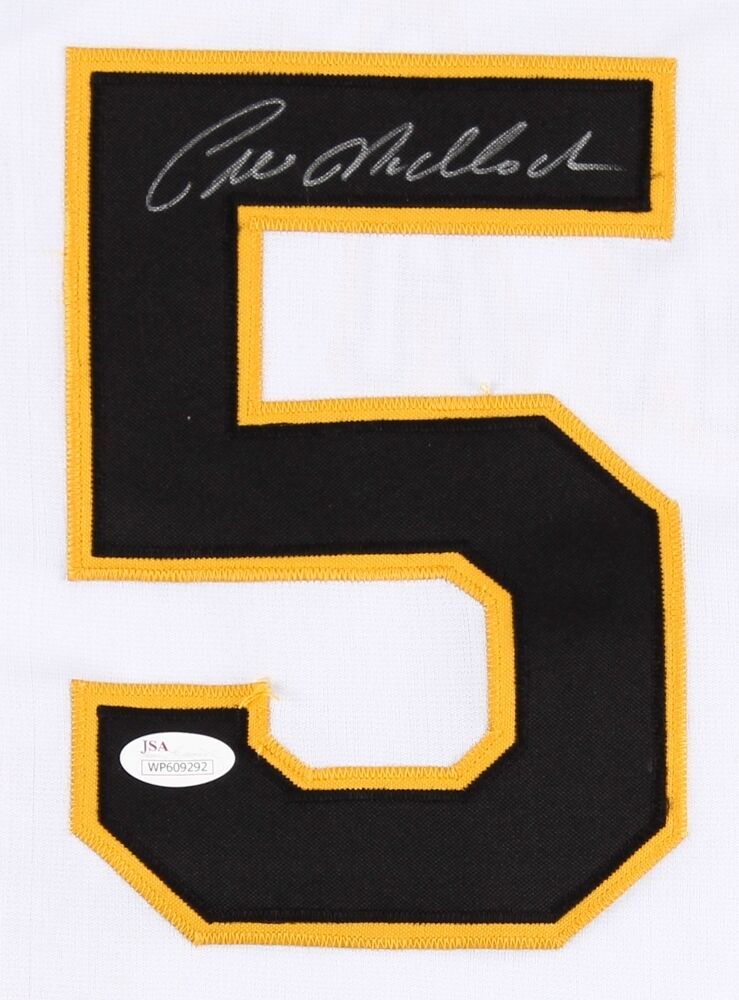 Bill Madlock Signed Pittsburgh Pirates Jersey (JSA COA) 4×NL Batting Champ 3rd B