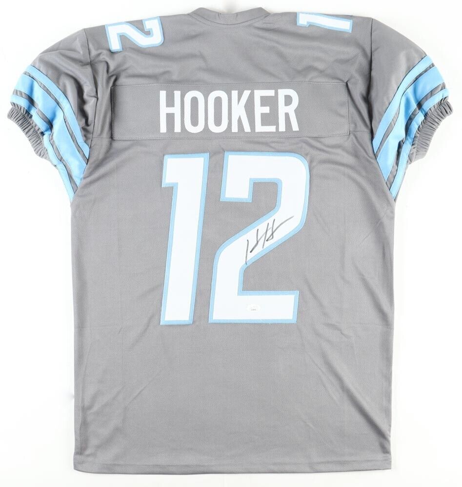 Hendon Hooker Detroit Lions Gray Jersey (JSA COA) Ex-Tennessee Volunteers Q.B.