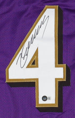 Zay Flowers Signed Baltimore Ravens Jersey (Beckett) Ex-Boston College WR