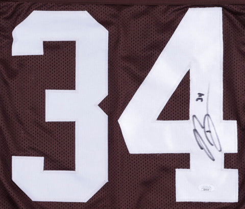 Reuben Droughns Signed Cleveland Browns Jersey (JSA COA) Running Back 2005–2006