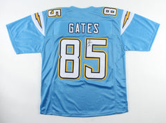 Antonio Gates Signed San Diego Chargers Jersey (JSA COA) 8×Pro Bowl Tight End