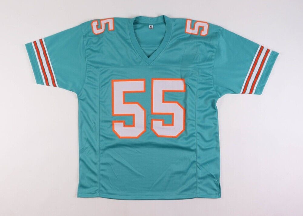 Jerome Baker Signed Miami Dolphins Jersey (JSA) Ex-Ohio State / Linebacker