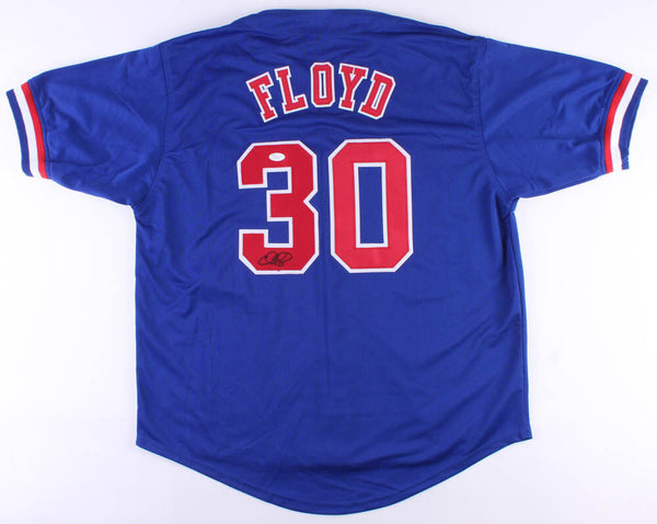 Cliff Floyd Signed Montreal Expos Jersey (JSA COA) 2001 All Star Left –