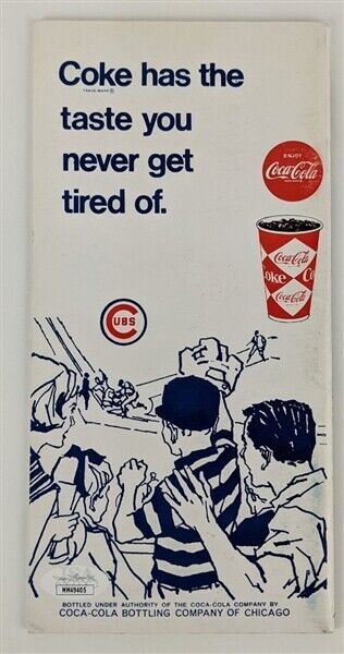 Ron Santo Signed 1969 Chicago Cubs Official Roster Book (JSA COA) HOF 3B D. 2010