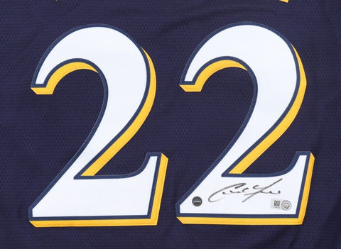 Christian Yelich Signed Milwaukee Brewers Majestic MLB Jersey (Steiner & MLB)