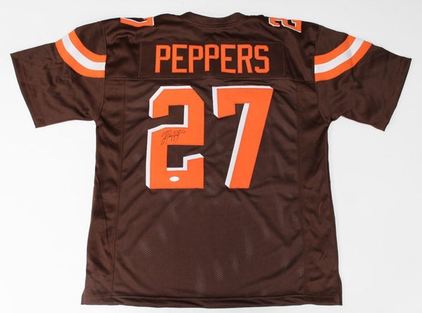 Jabrill Peppers Signed Browns Jersey (JSA) Cleveland 1st round pick Dr –