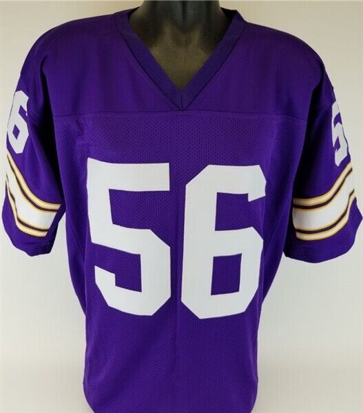 E. J. Henderson Signed Minnesota Vikings Jersey (JSA COA) 2010 Pro Bowl L.B.