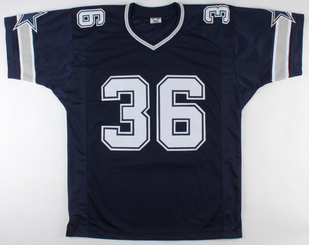 Bo Scarbrough Signed Cowboys Jersey (Scarbrough Hologram) Alabama Running Back