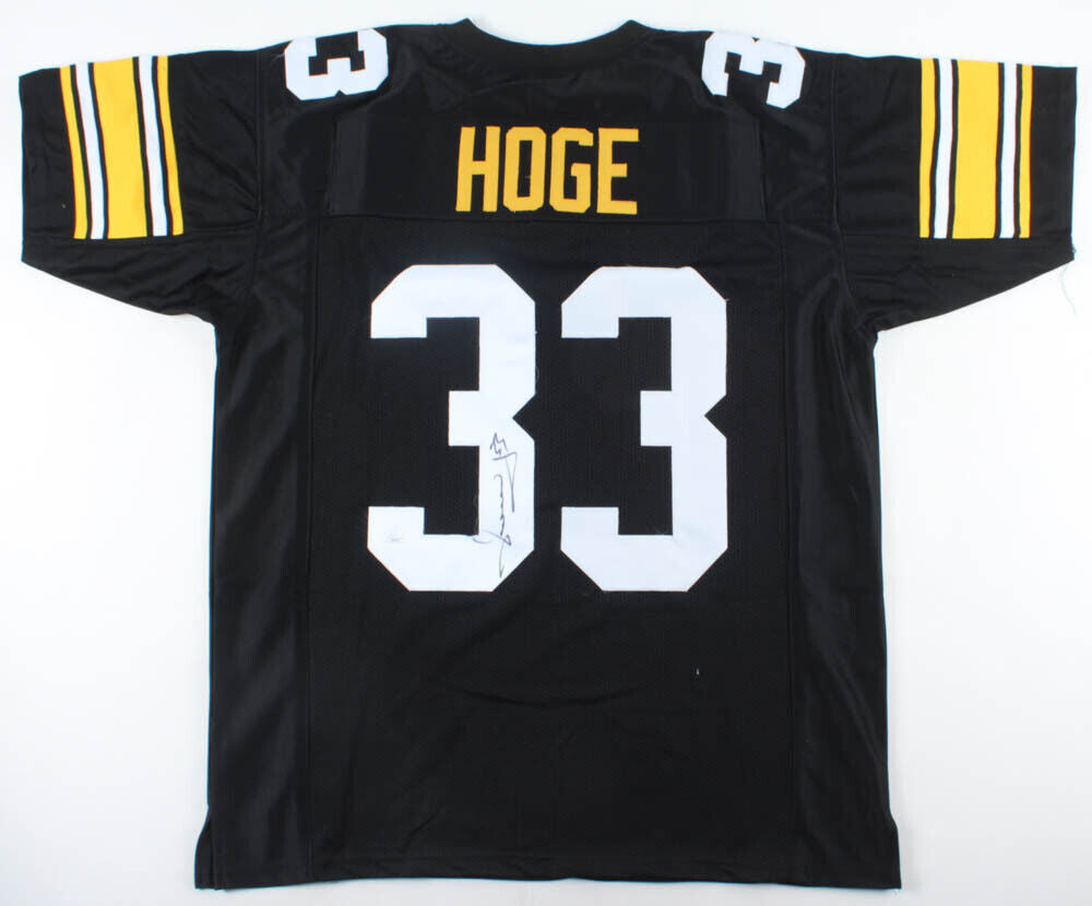 Merril Hoge Signed Steelers Jersey (JSA COA) Pittsburgh Running Back 1987-1994