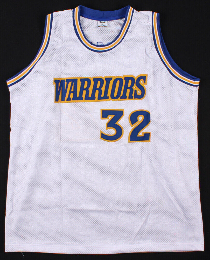 Joe Smith Signed Golden State Warriors Jersey (Fiterman Sports Holo) 1995-2011