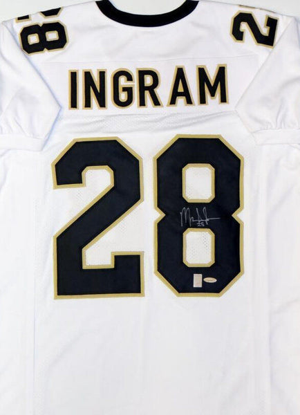 Mark Ingram Autographed Jersey - New Orleans Saints Black Custom