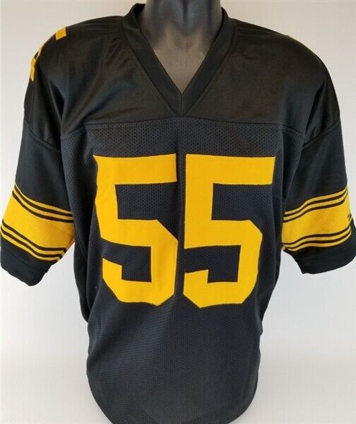 Devin Bush Signed Pittsburgh Steelers Jersey (TSE COA) 2019 1st rd Pck L.B. Mich