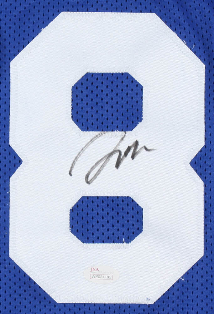 Jahlil Okafor Signed 76ers Jersey (JSA COA) NBA All-Rookie First Team (2016)