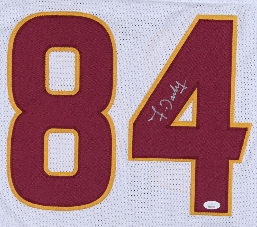 Frank Darby Signed Arizona State Sun Devils Jersey (JSA COA) Atlanta Falcons W.R
