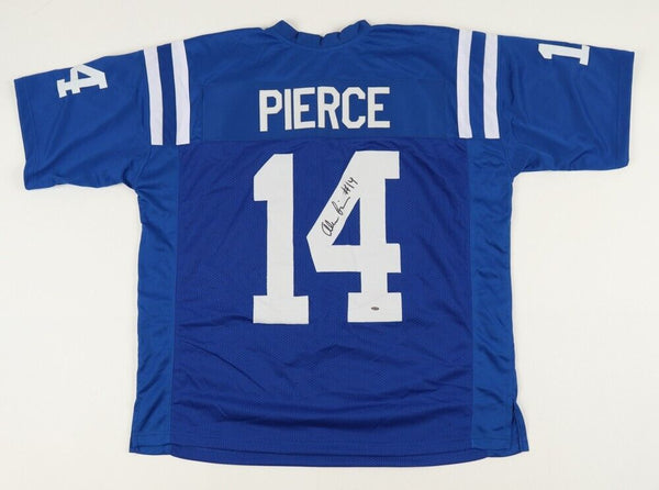 Alec Pierce Signed Indianapolis Colt Jersey (OKAuthentics) 2022 2nd Ro –