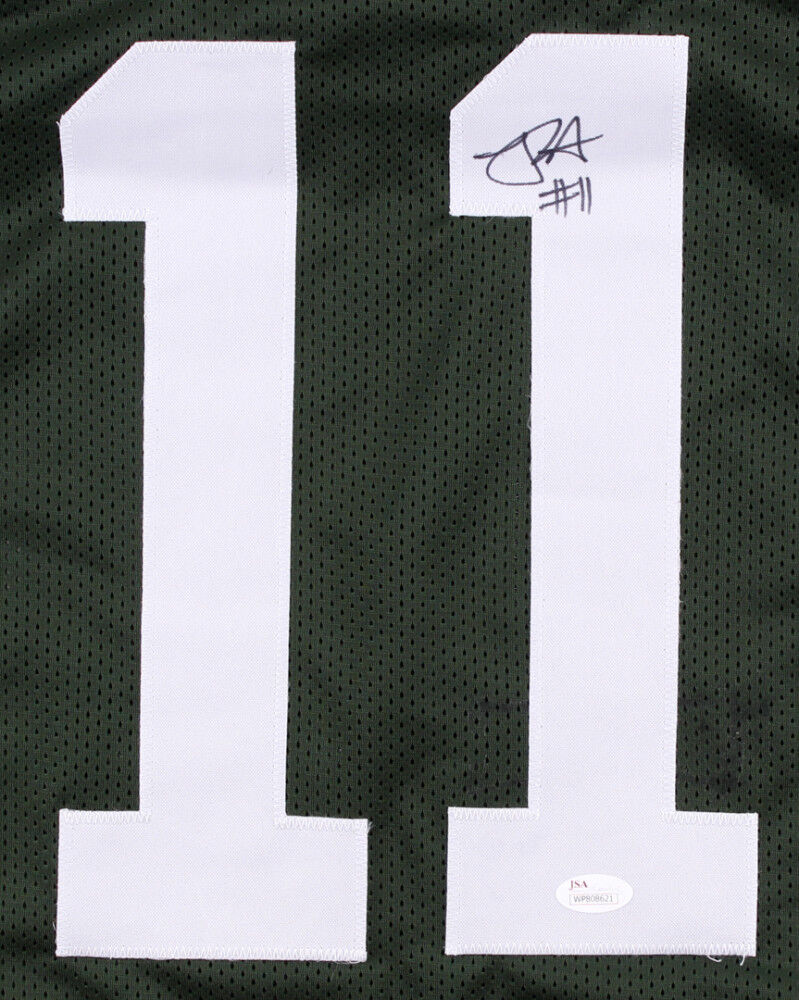 Robby Anderson Signed Jets Green Jersey (JSA COA)2017 New York #1 Wide Receiver