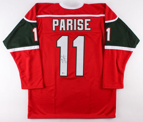 Zach Parise Signed Wild Jersey (Beckett) Playing career 2005–present