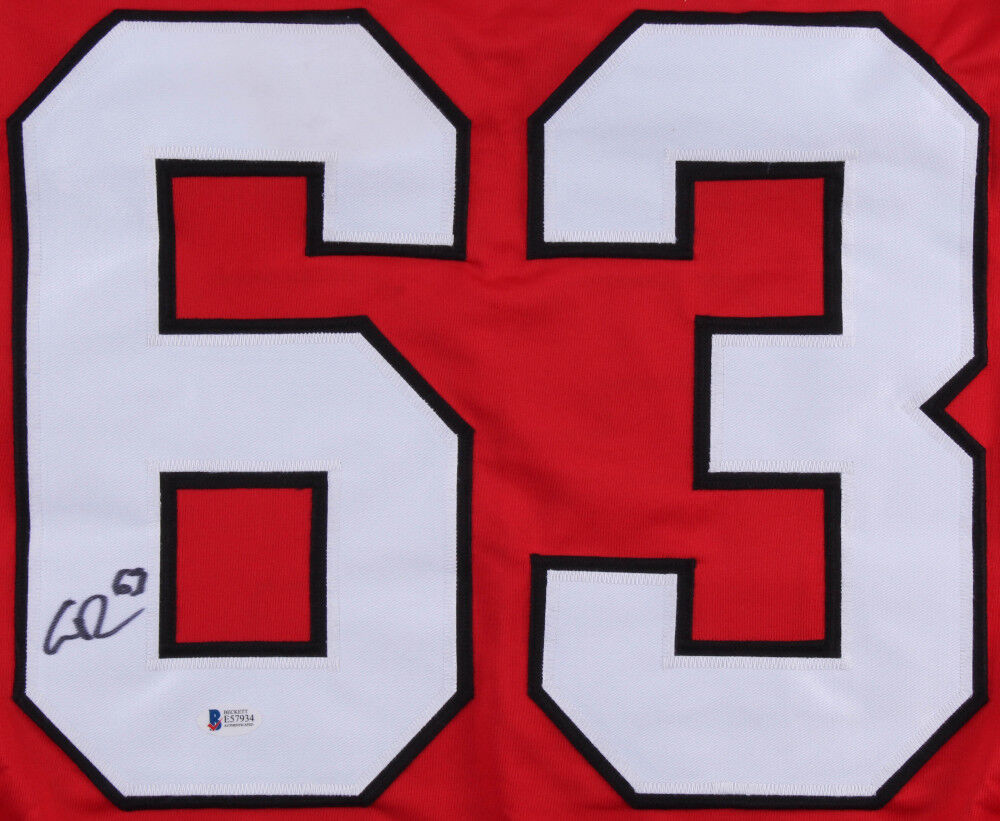 Carl Dahlström Signed Chicago Blackhawks Jersey (Beckett COA) Rookie Defensman