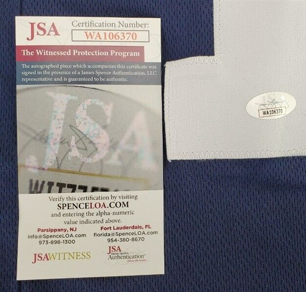 Michael Gallup Signed Cowboys Jersey (JSA Hologram) Dallas 2018 3rd Rd Pick W.R