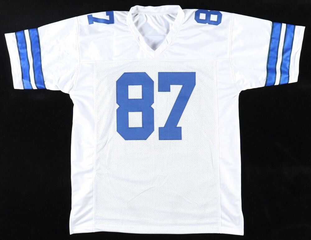 Jake Ferguson Signed Dallas Cowboys Jersey (Beckett) 2022 4th Rnd Pick Wisconsin