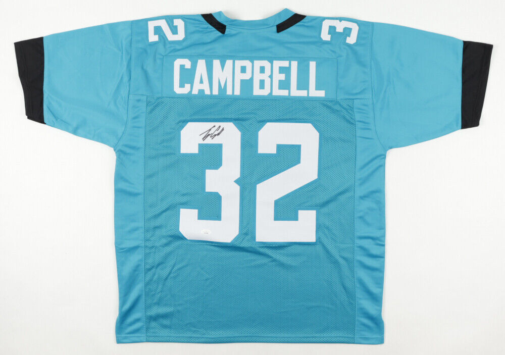 Tyson Campbell Signed Jacksonville Jaguars Jersey (JSA COA) 2021 2nd Rnd Pk D.B.