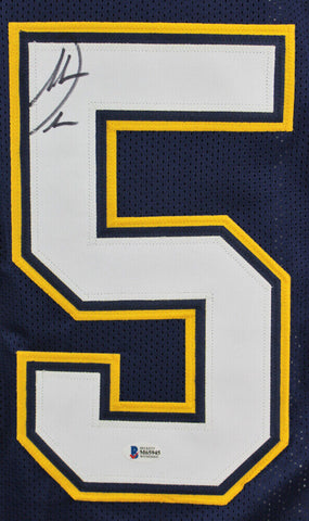 Antonio Gates Signed San Diego Chargers Jersey (Beckett COA)  8×Pro Bowl T.E.
