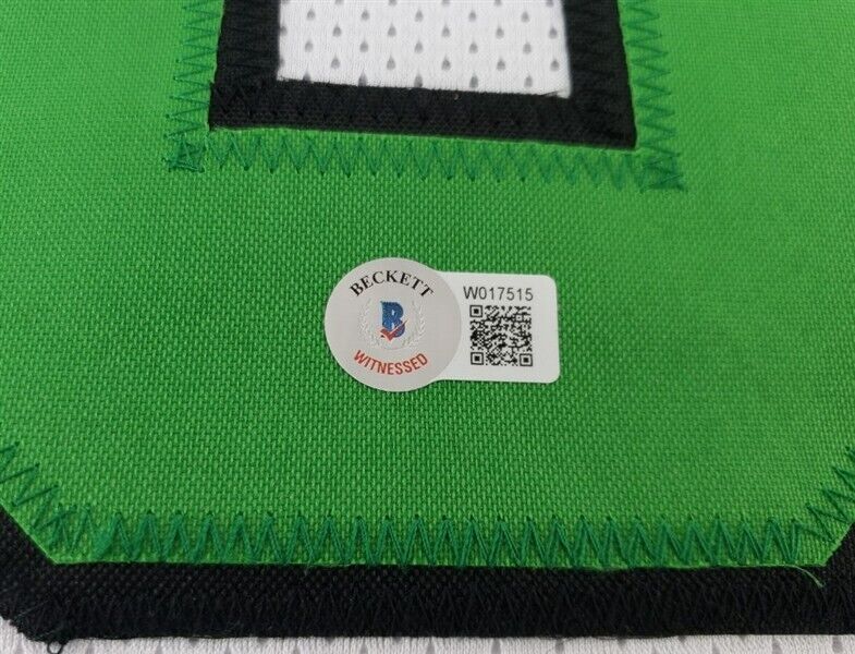 Mike White Signed New York Jets Jersey (Beckett) 2022 N.Y. Starting Quarterback