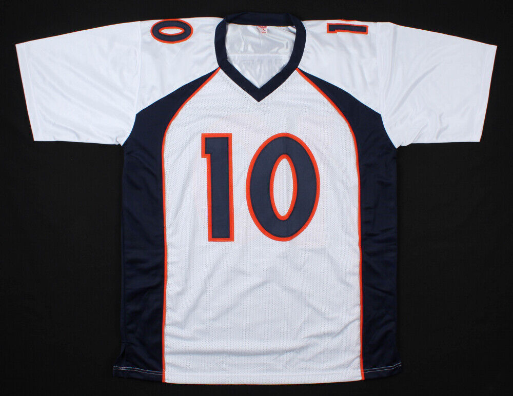 Jerry Jeudy Signed Denver Broncos Jersey (Beckett COA) Ex-Alabama Wide Receiver