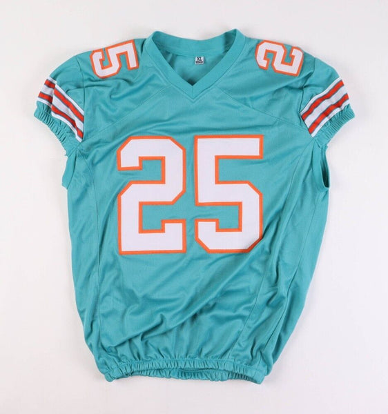 XAVIEN HOWARD SIGNED DOLPHINS CUSTOM PINK JERSEY - JSA COA