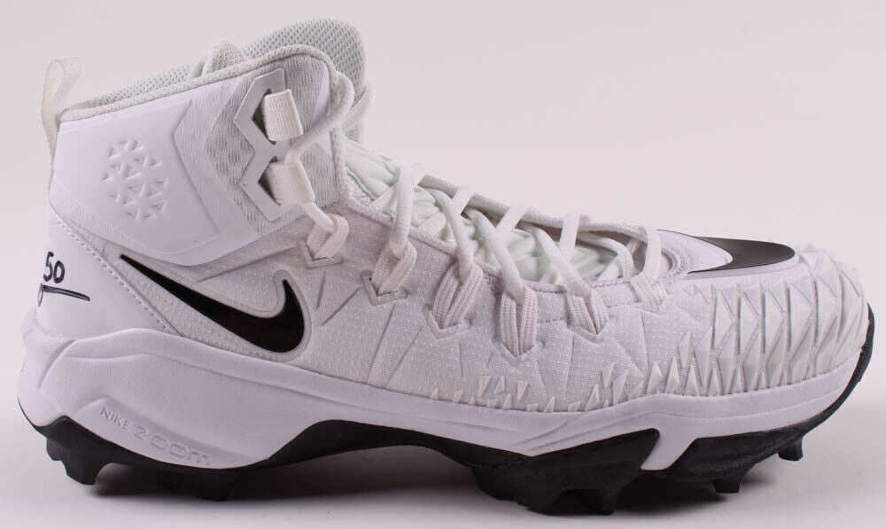 Chase Winovich Signed Nike Football Cleat (JSA COA) Michigan & Patriots D.E.