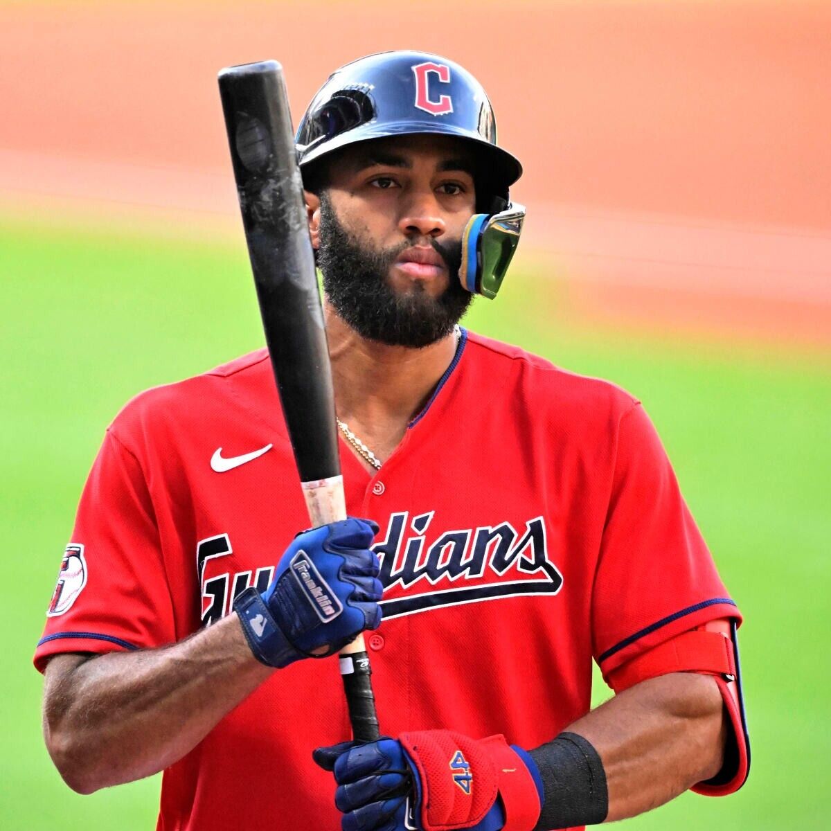 Amed Rosario Signed Futures Games Jersey (JSA COA) Cleveland Guardians Shortstop