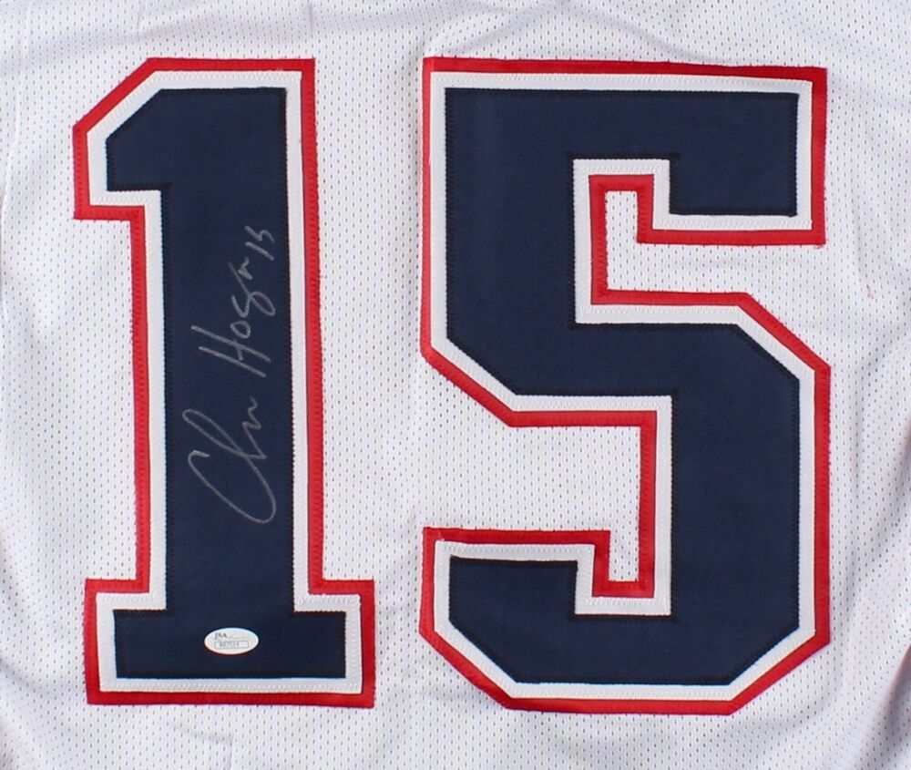 Chris Hogan Signed Patriots Jersey (JSA) Super Bowl champion (LI) Wide Receiver