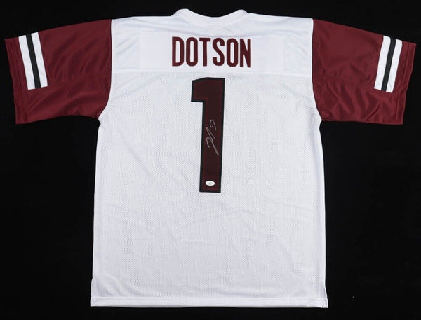 LOOK: First pics revealed of Jahan Dotson, Washington Commanders jersey -  On3