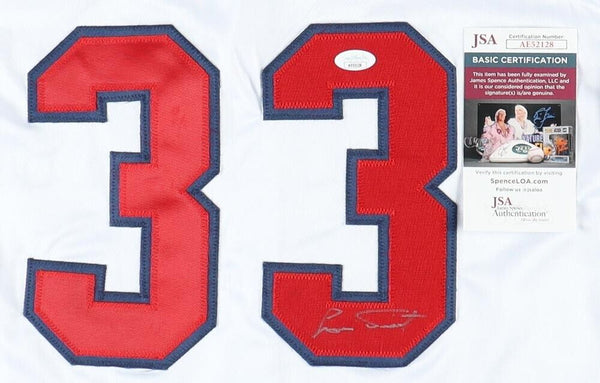 Luis Tiant Signed Cleveland Indians Jersey (JSA COA) 3xAll Star