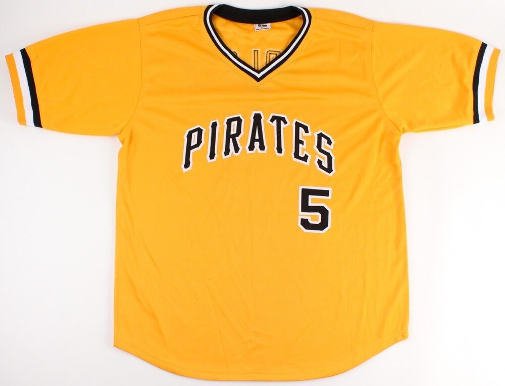 Bill Madlock Signed Pittsburgh Pirates Jersey (JSA COA) 4×NL Batting Champion