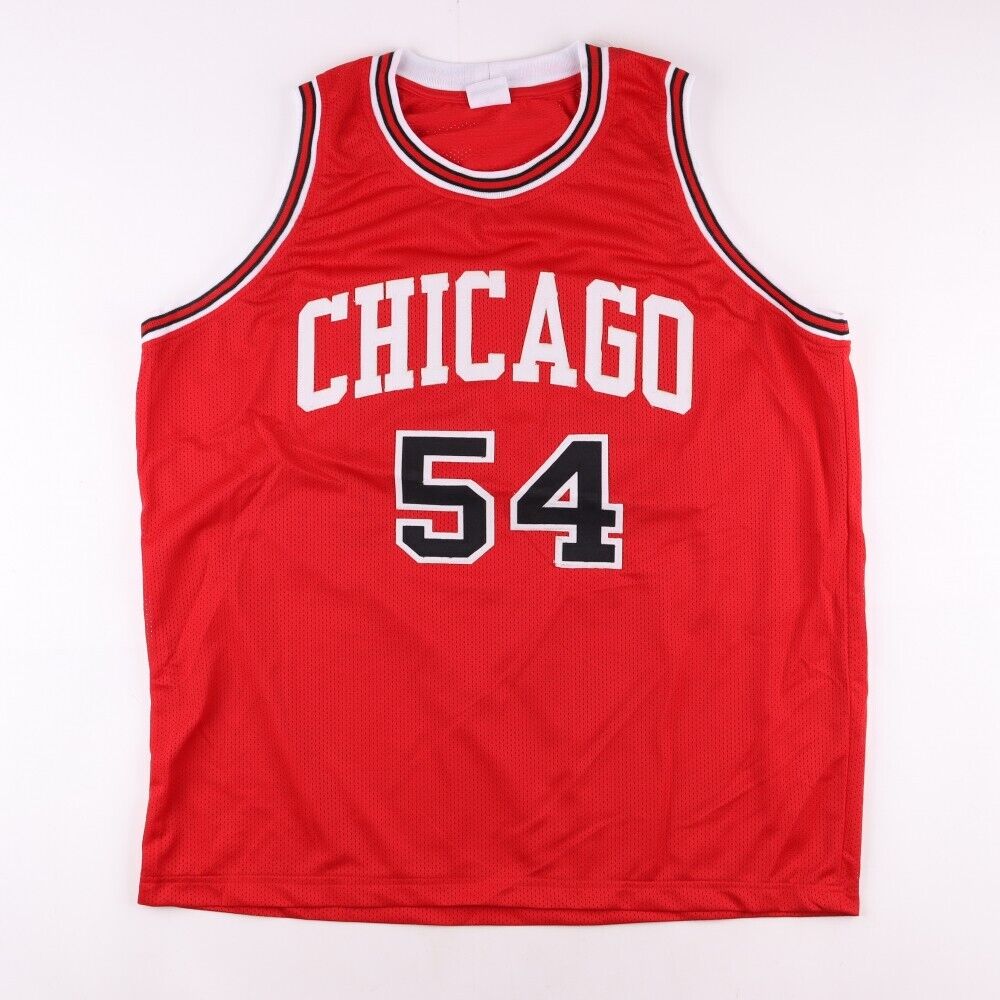 Horace Grant Signed Chicago Bulls Jersey (OKAuthentics) 4xNBA Champ / Forward