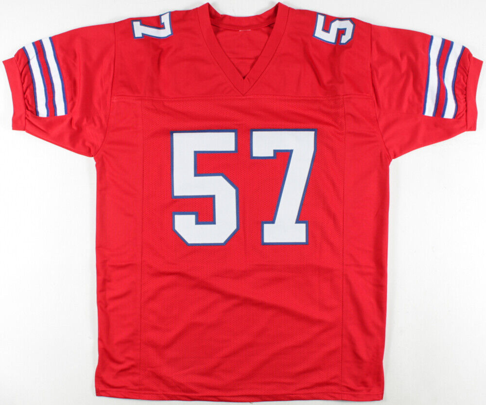 A. J. Epenesa Signed Buffalo Bills Jersey (Beckett COA) 2020 2nd Round Draft Pck