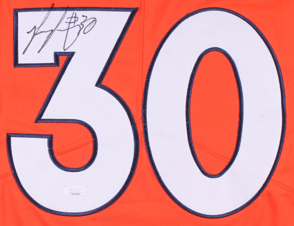 Phillip Lindsay Signed Denver Broncos Jersey (JSA COA) Denver 2018 Pro Bowl R.B.