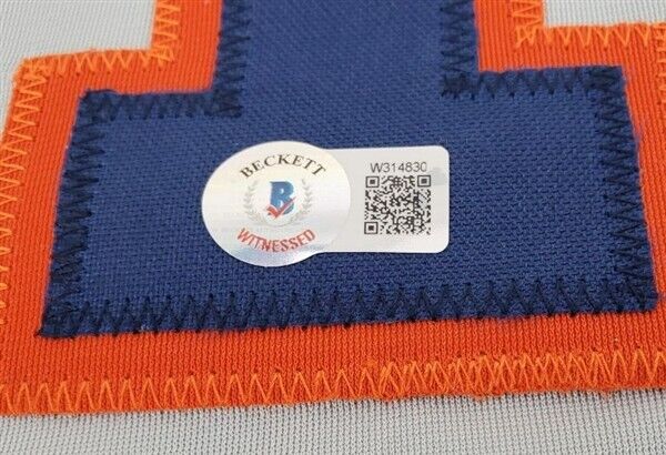 Cecil Fielder Signed Detroit Tigers Road Jersey (Beckett) 3× ll-Star 1B / DH