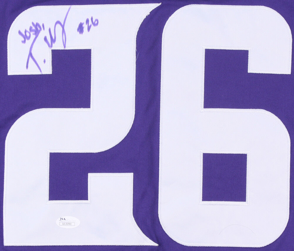 Trae Waynes Signed Vikings Custom Jersey (JSA COA) Minnesota 2015 #1 Draft Pick