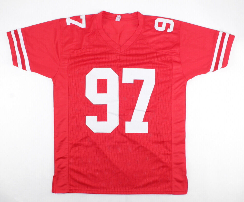 Nick Bosa Signed San Francisco 49ers Jersey (JSA Holo) 2019 S.F. 1st Rd Pick #2.