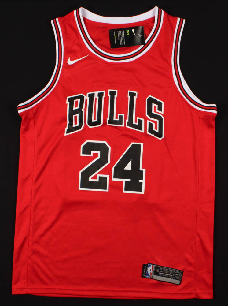 Lauri Markkanen Signed Bulls Jersey (JSA COA) Chicago's #1 pick 2017 Draft