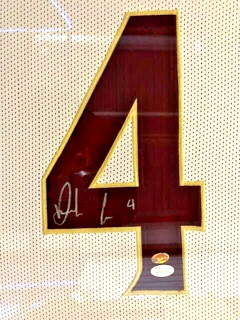 Dalvin Cook Signed Florida State Seminoles 35x43 Framed Jersey (JSA) Vikings R.B