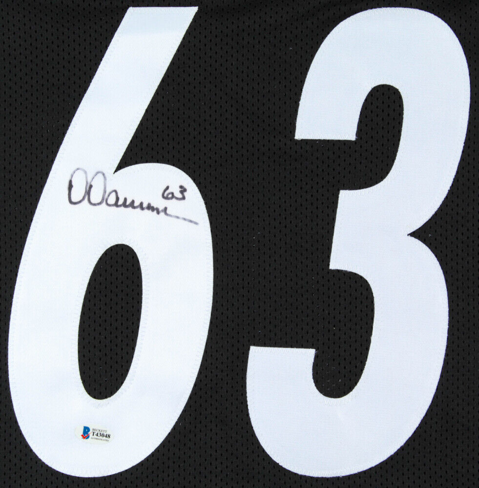 Dermontti Dawson Signed Pittsburgh Steelers Jersey (Beckett COA) Hall Fame 2012