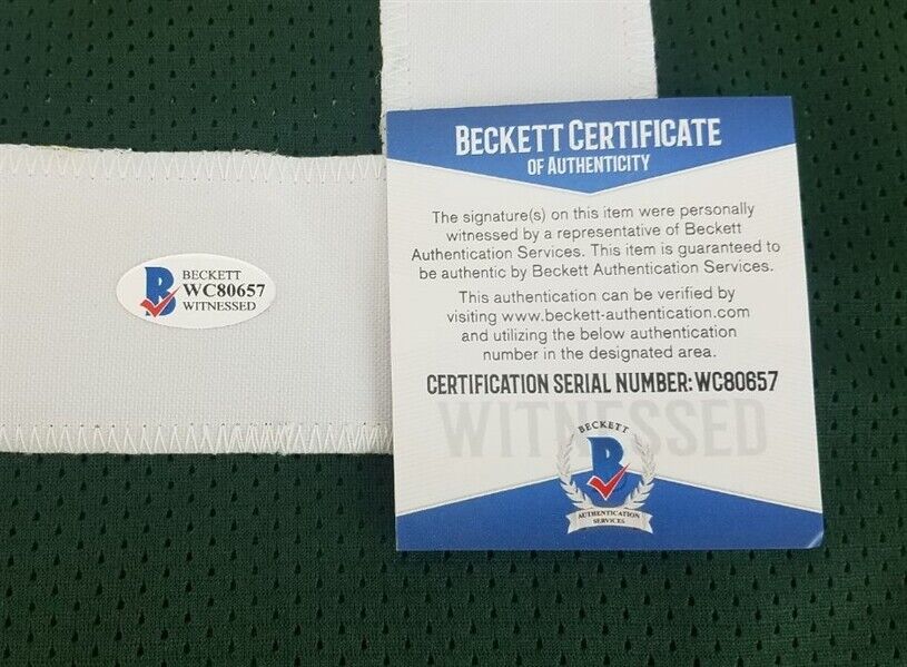 Za'Darius Smith Signed Green Bay Packers Custom Jersey (Beckett Witness COA)