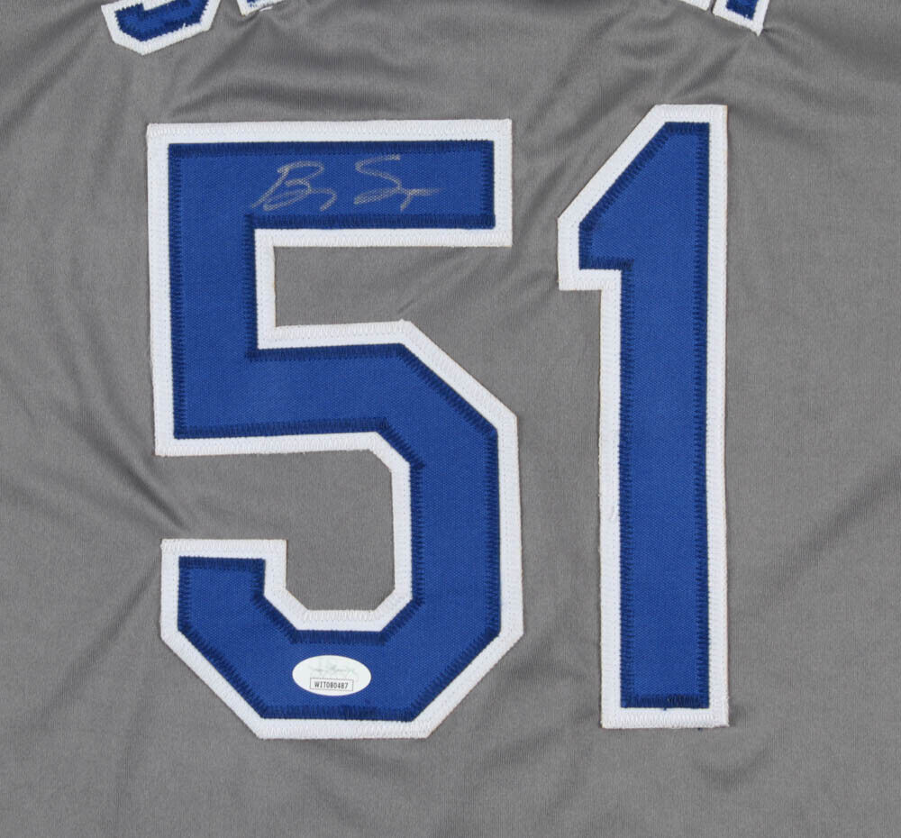 Brady Singer Signed Royals Jersey (JSA COA) Kansas City's 1st Rnd Pck 2018 Draft