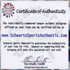 Brett Hull Signed Detroit Redwings Puck Inscribed "HOF 2009" (Schwartz Sports)